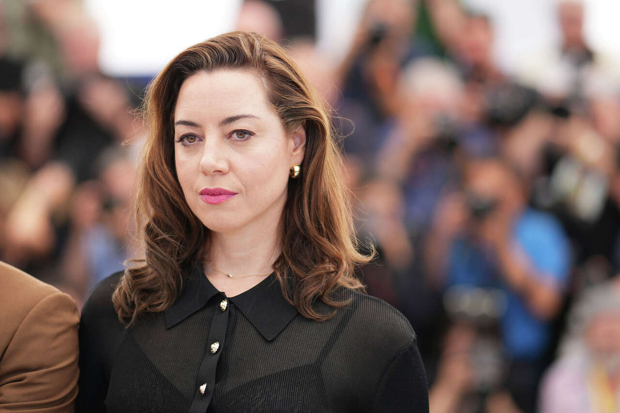 Aubrey Plaza pregnant with first child, a year after husband