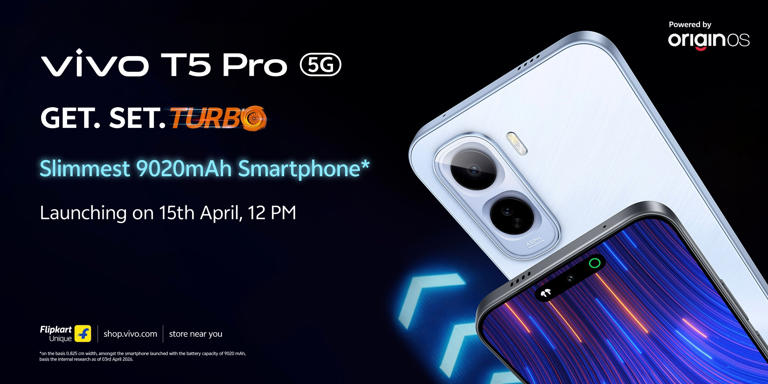 Vivo T5 Pro 5G India launch date confirmed: Expected price ...
