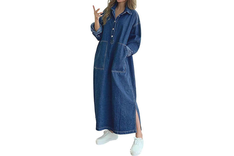 Meghan Markle's date night denim dress is a cheat code for effortless  elegance  similar styles start at $38