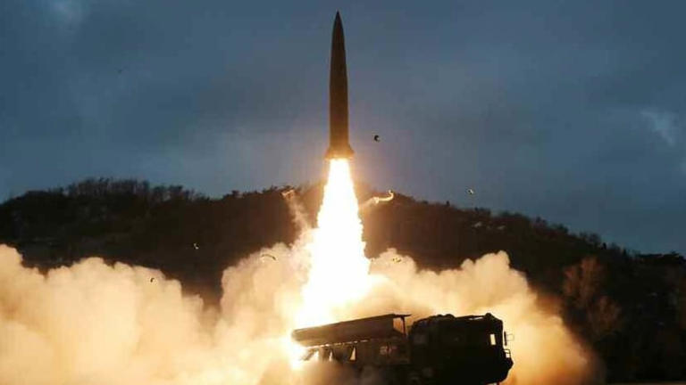 North Korea launches ballistic missile over East Sea
