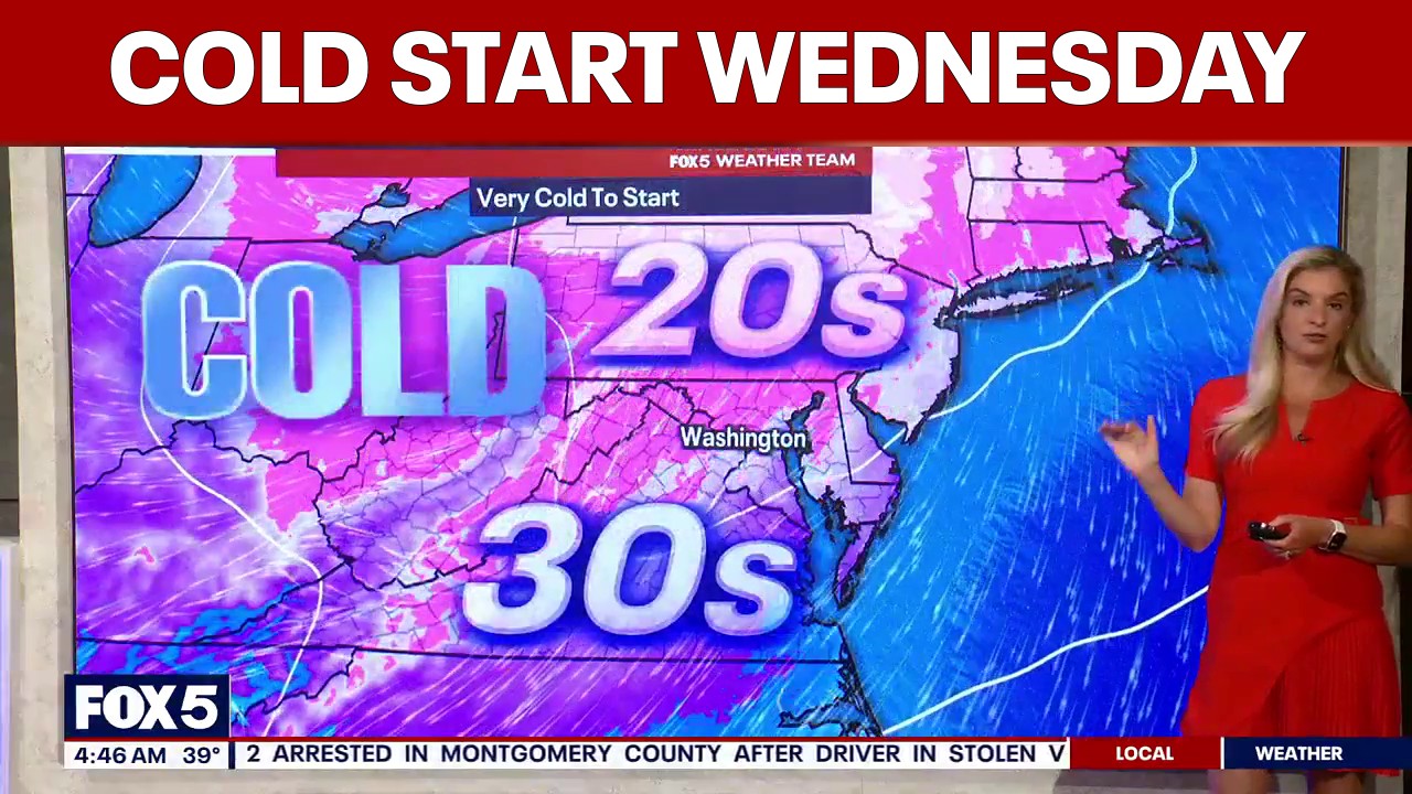 DC weather: Freeze warning in effect Wednesday morning