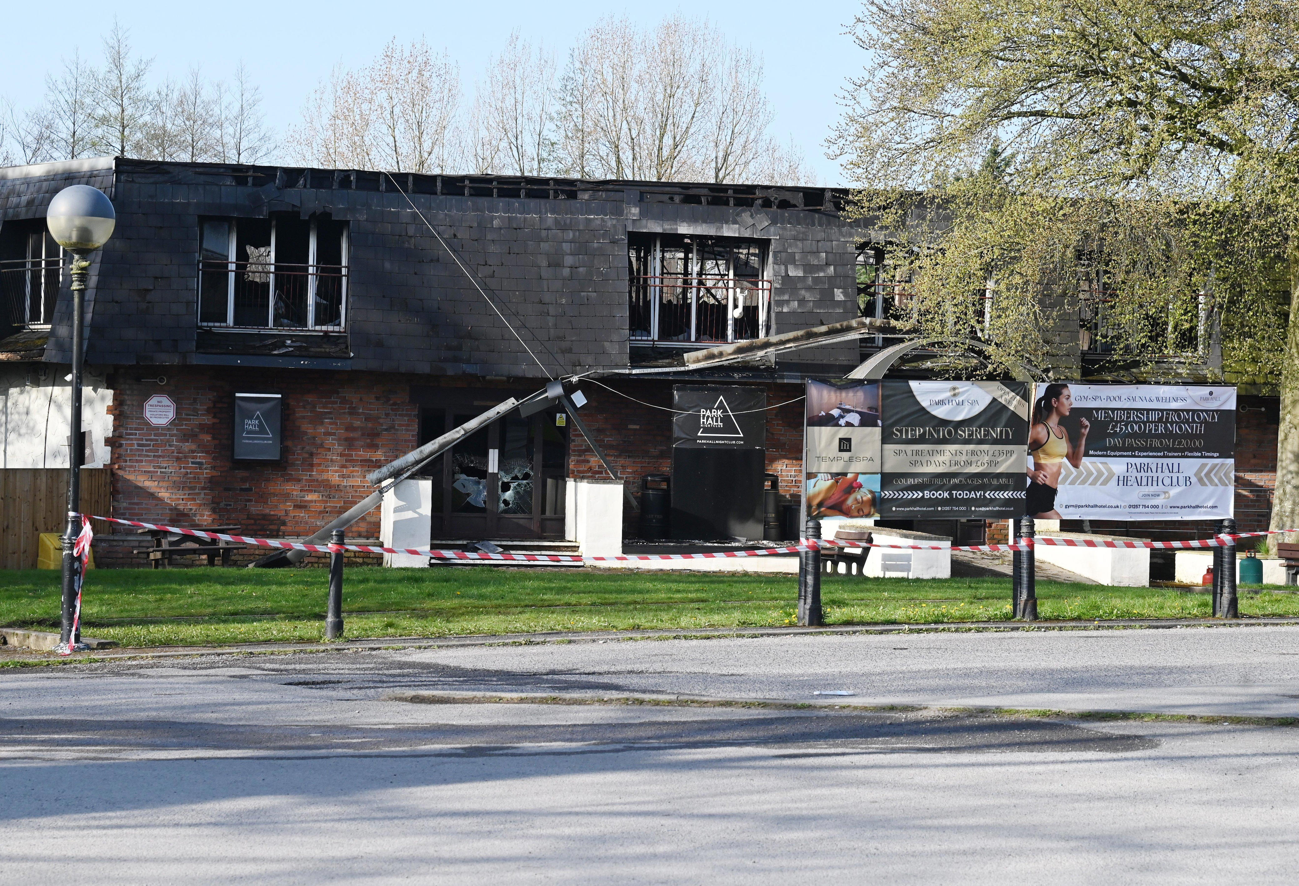 Park Hall nightclub fire pictures show devastating aftermath of late ...
