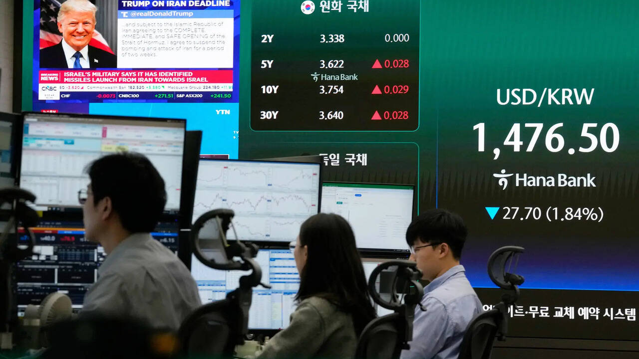 Oil prices plummet after US-Iran ceasefire, boosting global markets