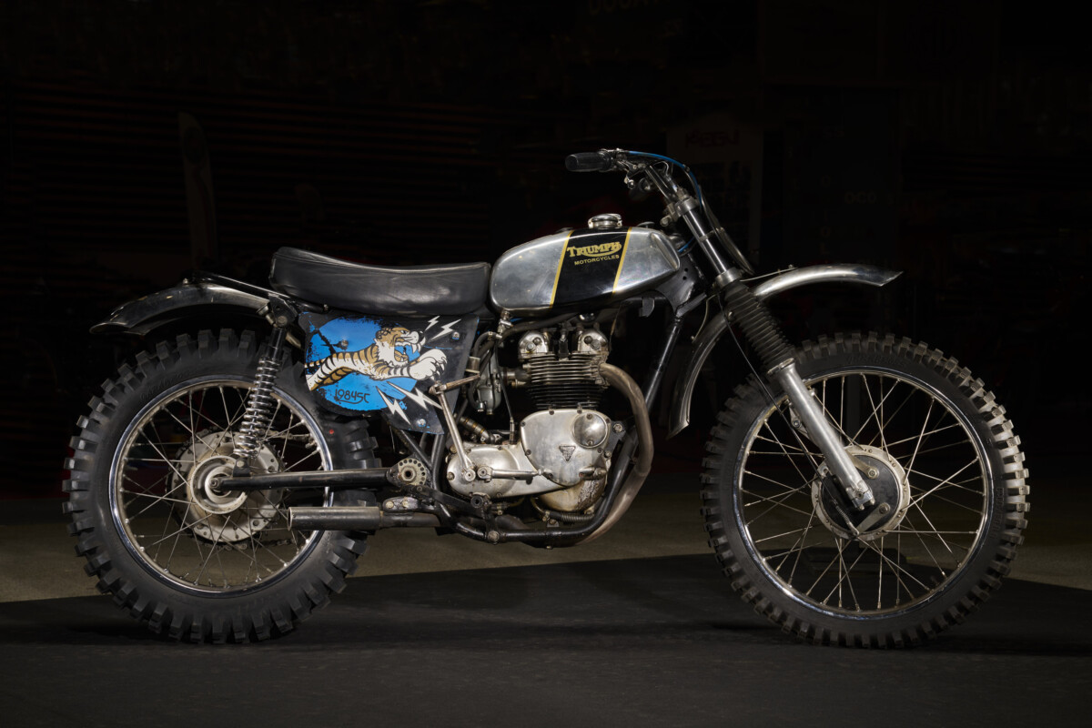 Triumph TR5T 1973: il restauro Desert Sled firmato 1984sc