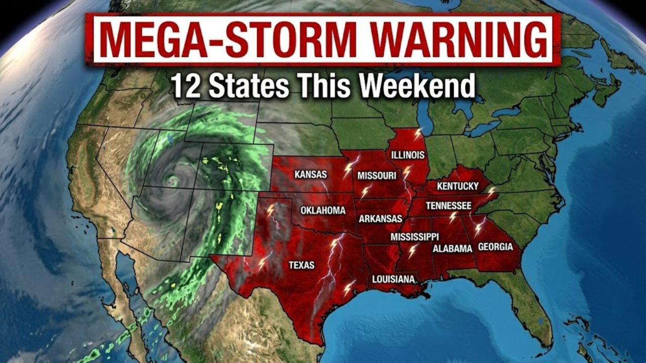 Massive storm poised to hit 12 states this weekend — experts sound ...
