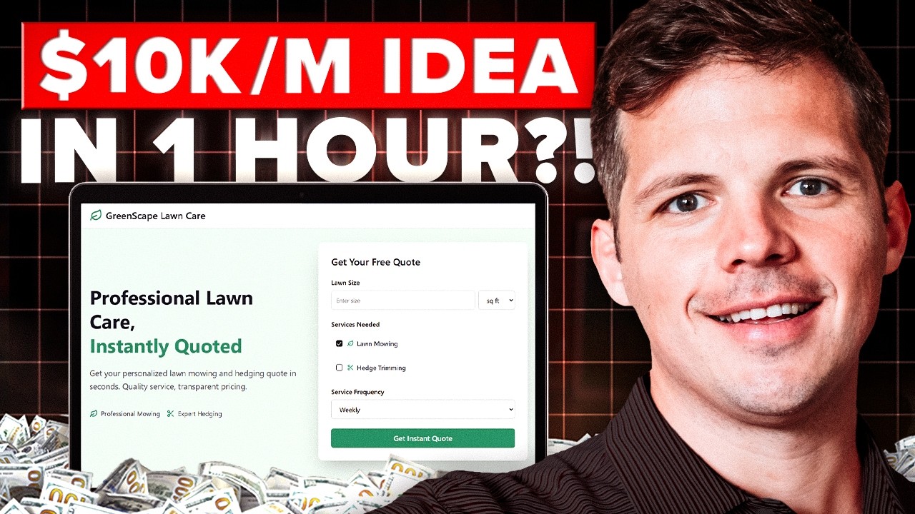 AI challenge: Building a lawn care app live with no-code tools (Chris ...