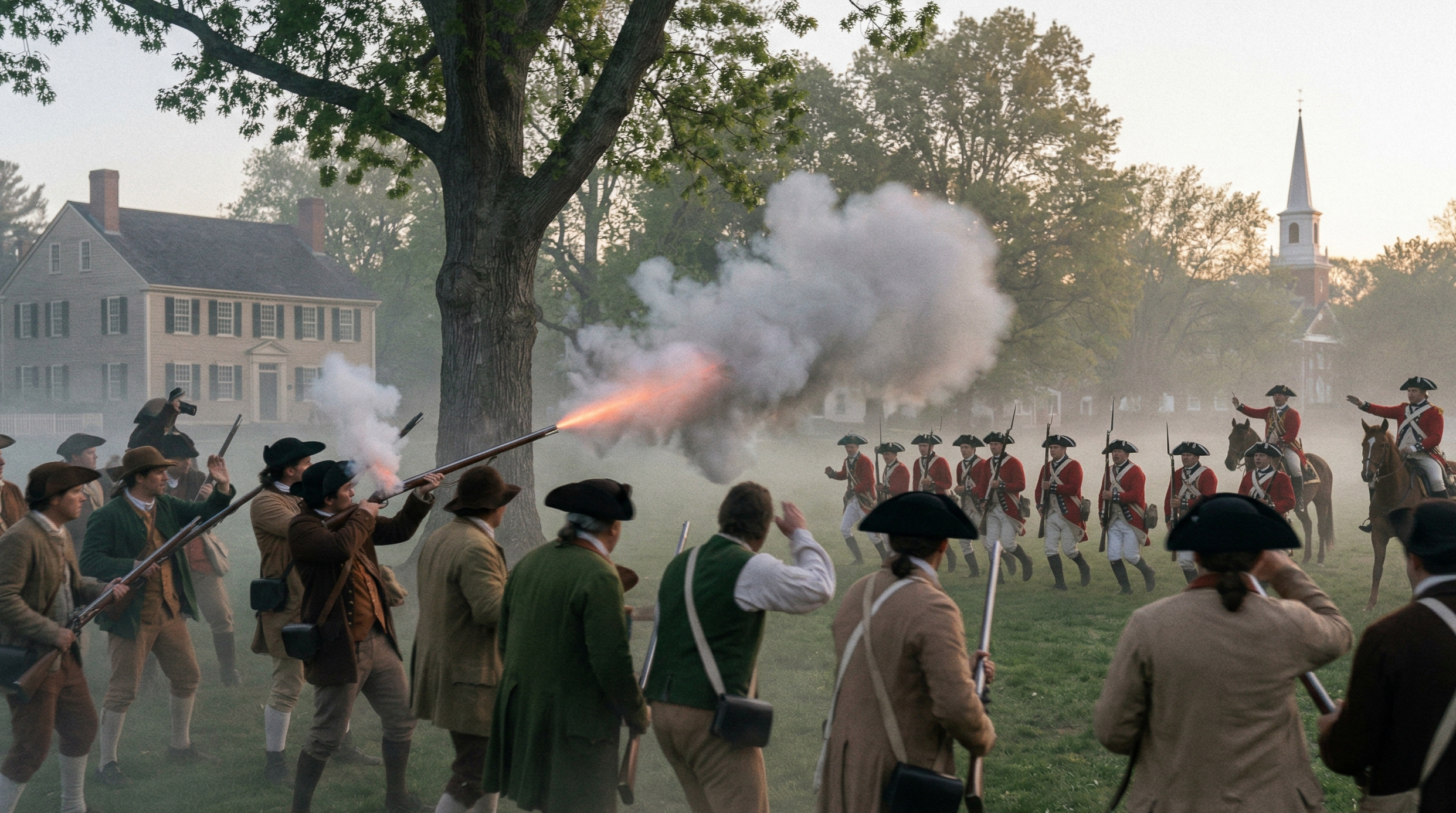 This video shows the moment that started a war and no one knows who fired