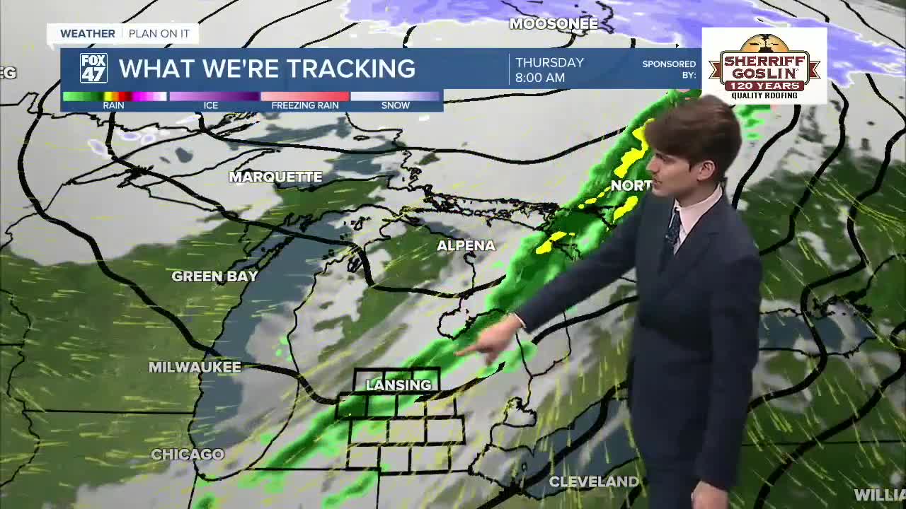Another dry day with chances for sun in Mid-Michigan as rain returns ...