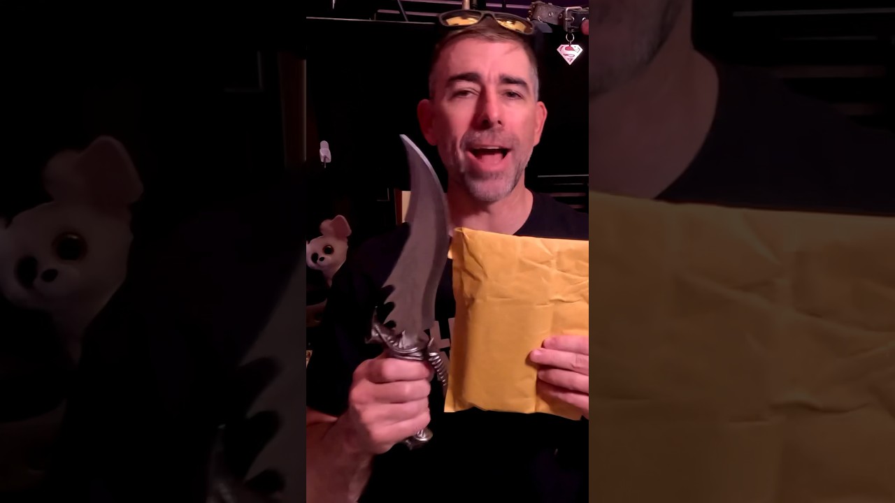 Blind guy perplexed by latest unboxing