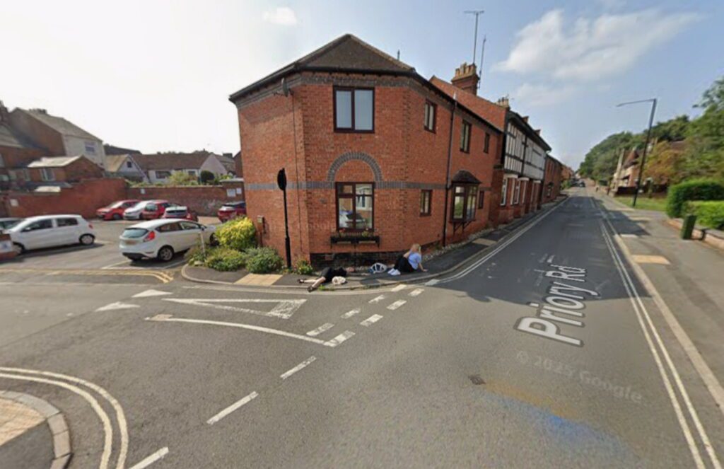 Google Maps shows two women collapsed in the street – but all is not ...