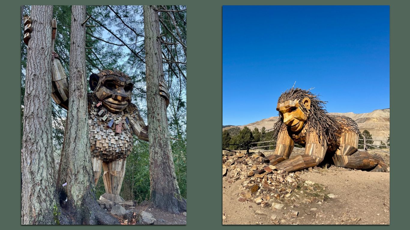 Visit the Dambo troll installations closest to Detroit