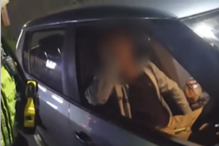 Man arrested after being found asleep at the wheel of car - with Class ...