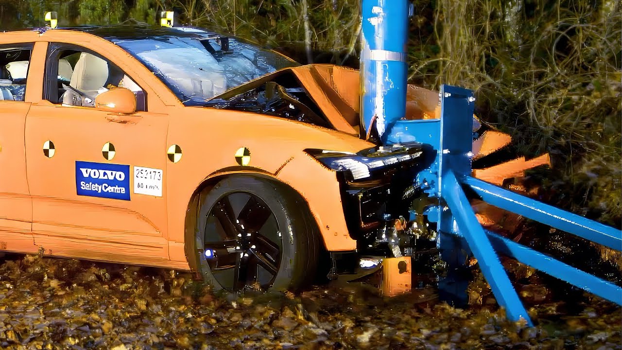 Can this new Volvo survive an extreme crash test?