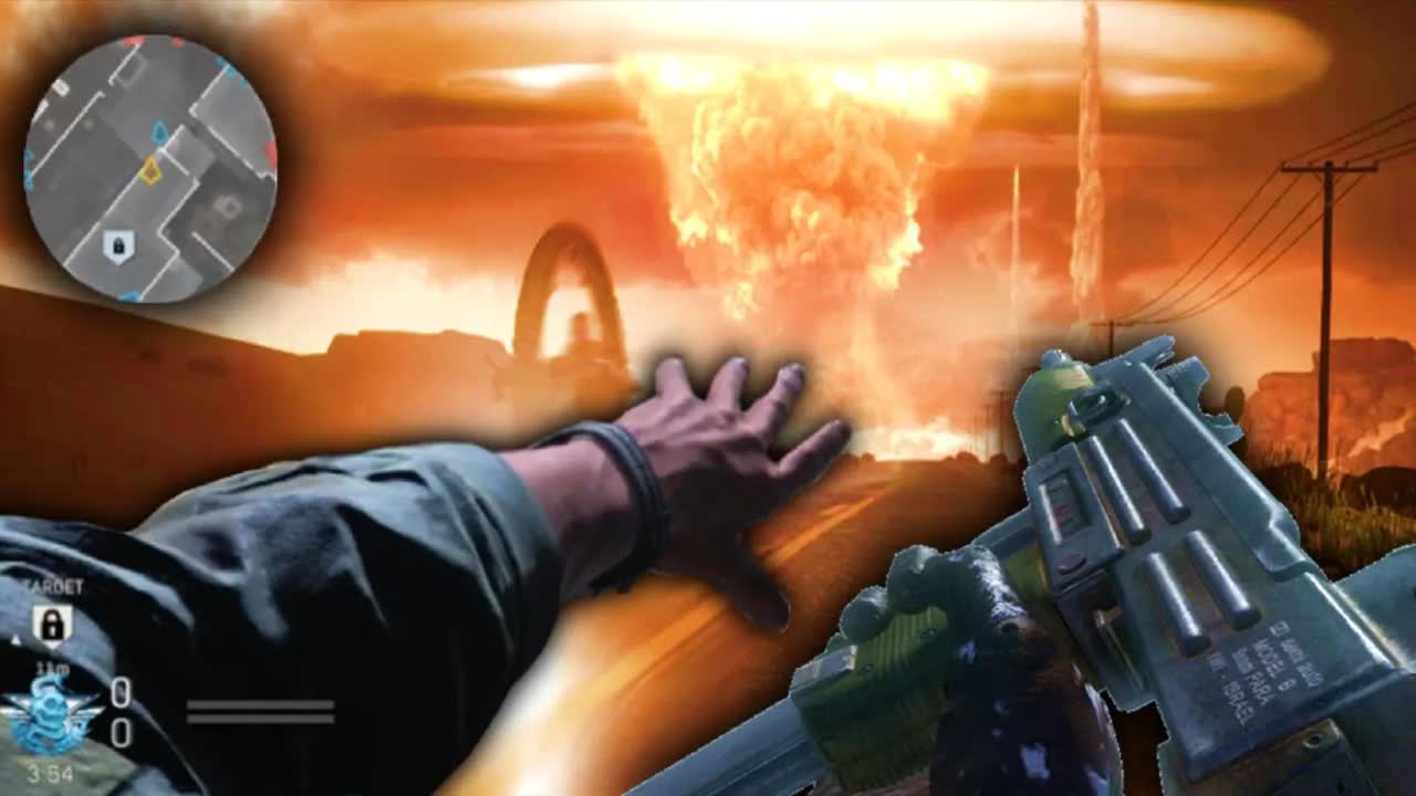 Call of Duty Modern Warfare nuke gameplay w/ Uzi & specialist streaks ...