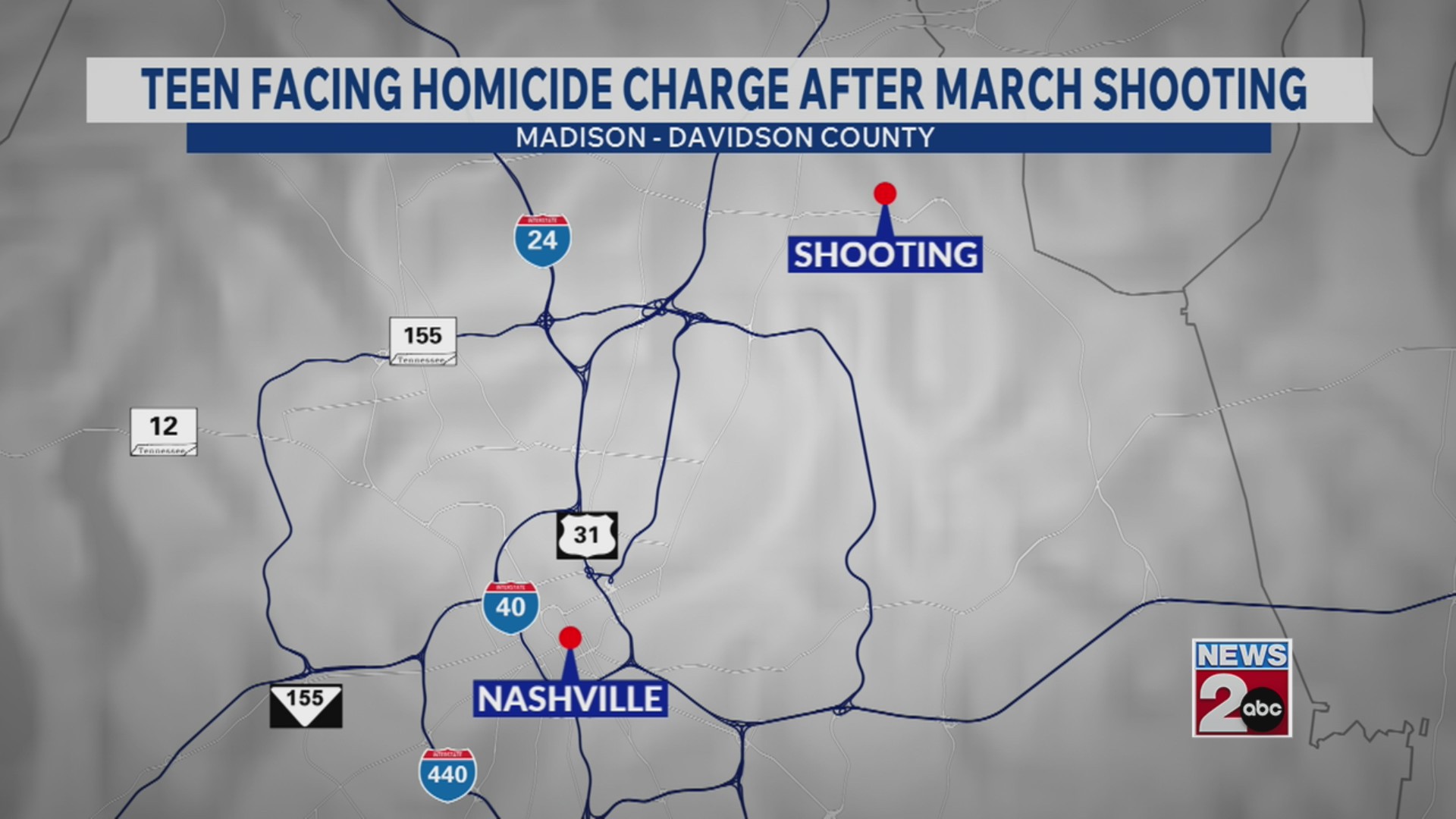 Teen arrested in connection with Madison shooting, police say