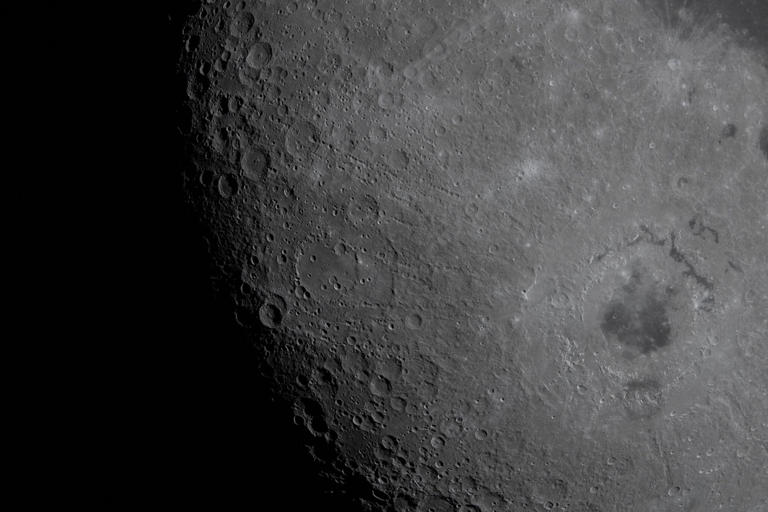 People think NASA's Artemis II has found a face on the dark side of the moon