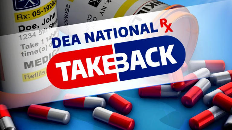 Get rid of unwanted medication at 30th Drug Take Back Day