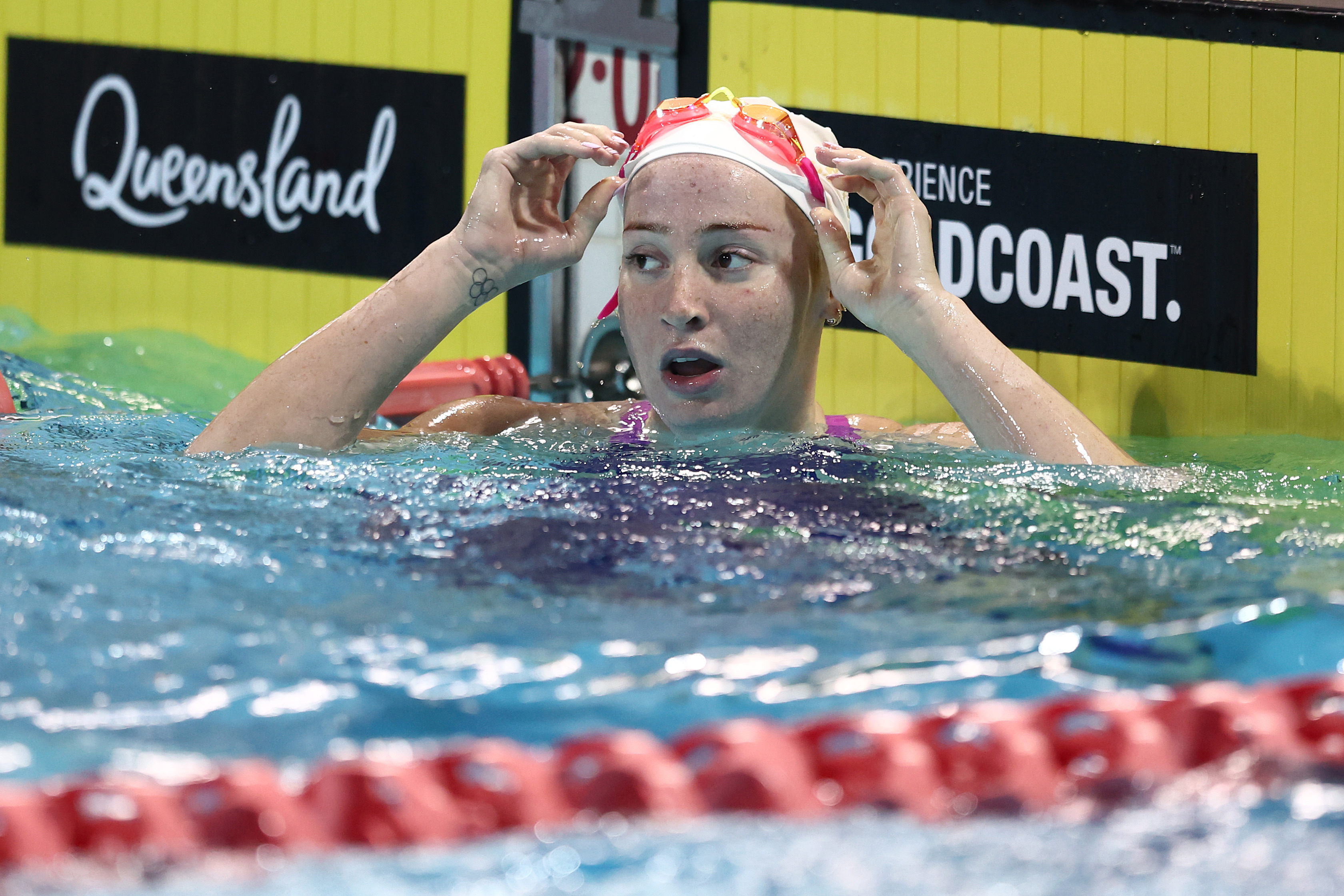 O'Callaghan eyes Titmus' world record after 1:53.69 swim