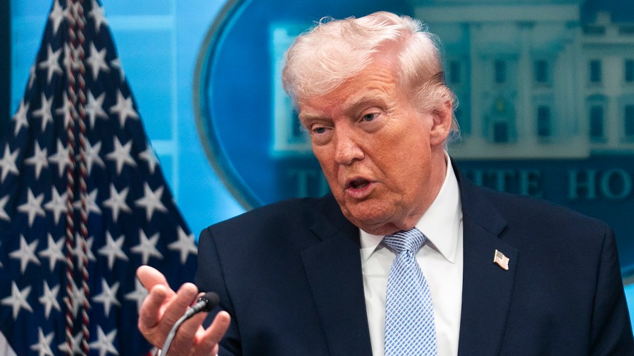Trump threatens tariffs on any country supplying military weapons to Iran