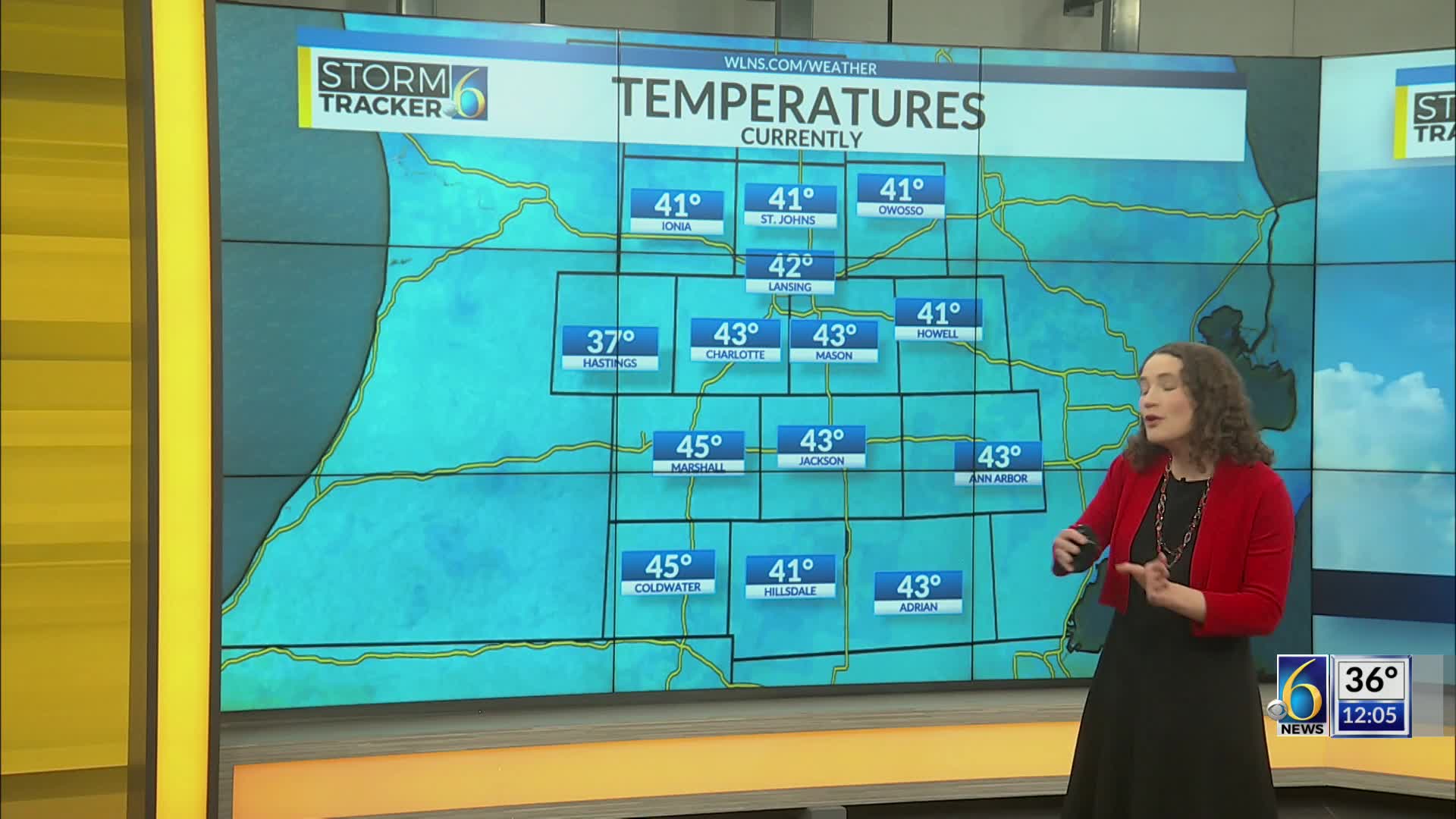 Milder temps return this week