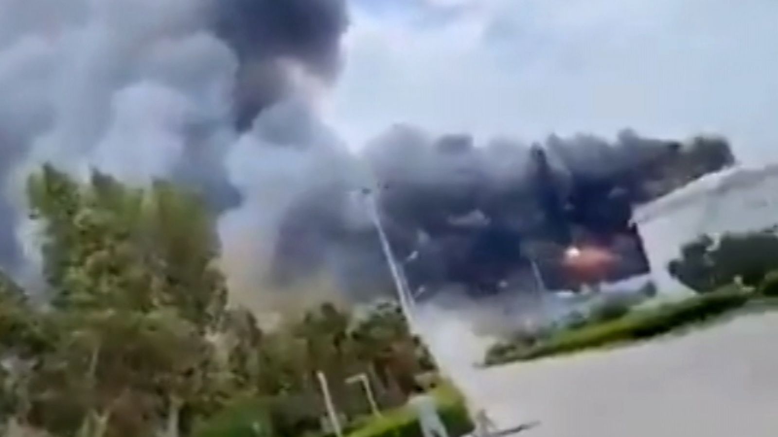 Iran claims 'enemy attack' on oil refinery after ceasefire