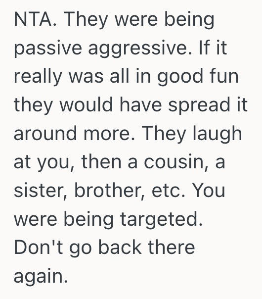 Woman got roasted by her entire family over her career change at dinner ...