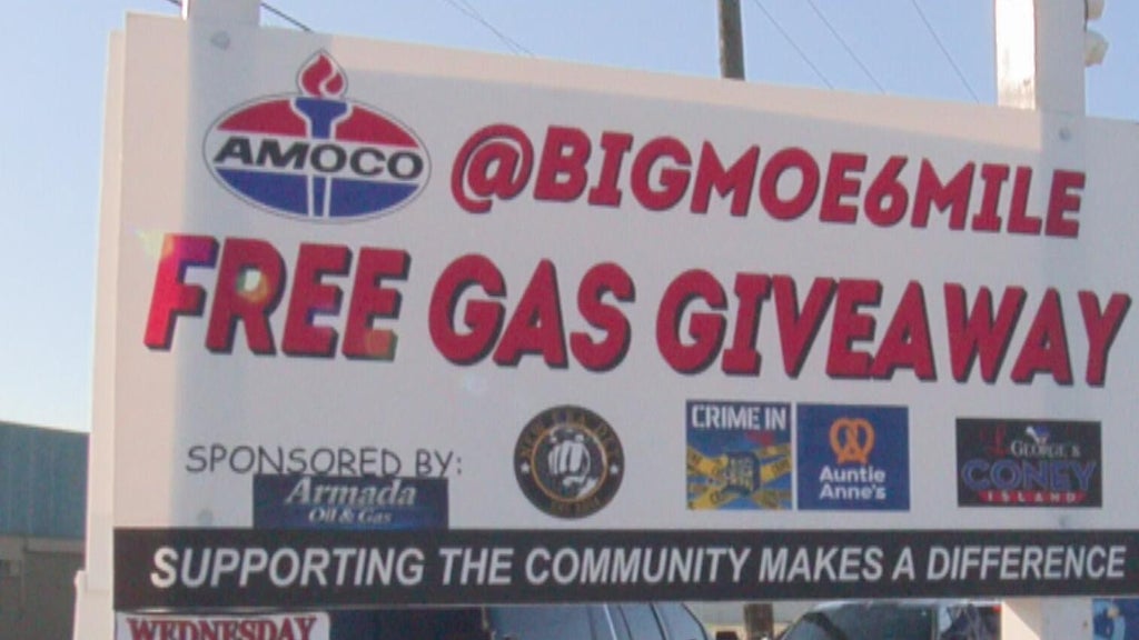 Detroit gas station owner gives away free gas as prices top $4 nationwide