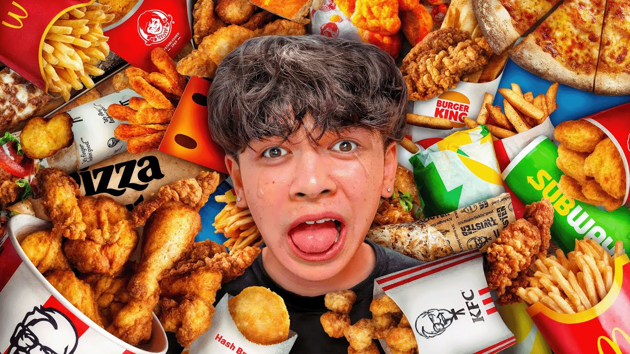 Eating only fast food for 24 hours