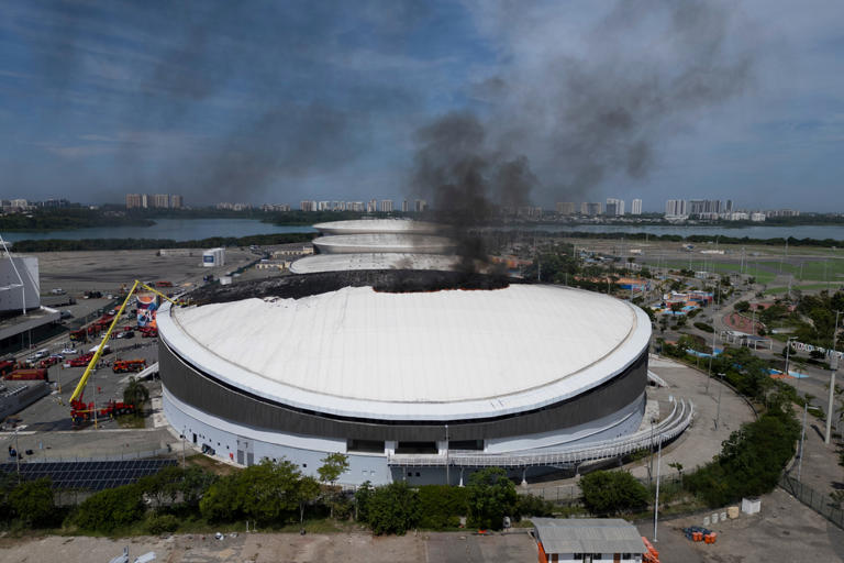 Fire breaks out at Rio de Janeiro Olympic Park; no injuries reported
