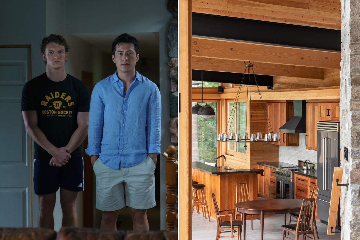 Creators share tour of 'heated rivalry' cottage during their Airbnb stay