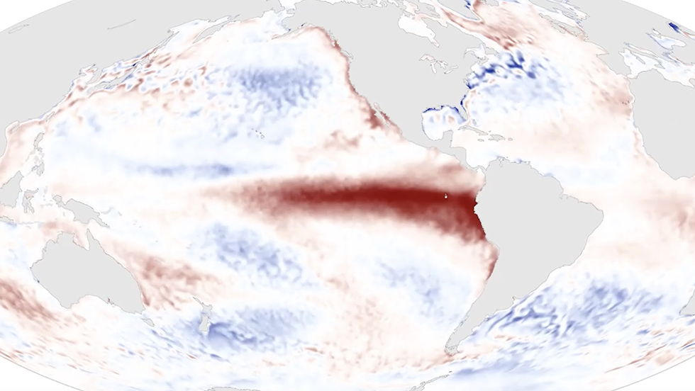 A super El Niño is likely. Here
