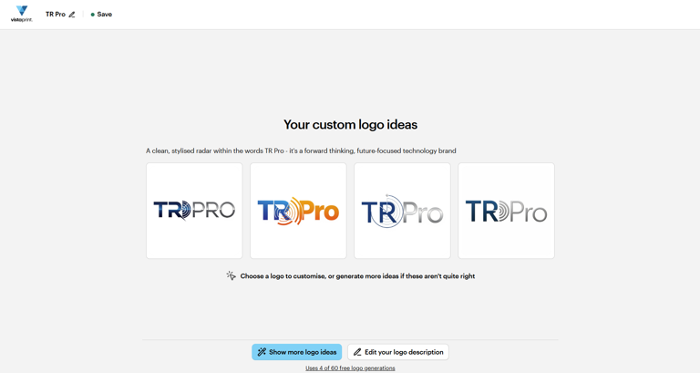 I tested VistaPrint's AI logo maker and it's a delightfully simple AI ...