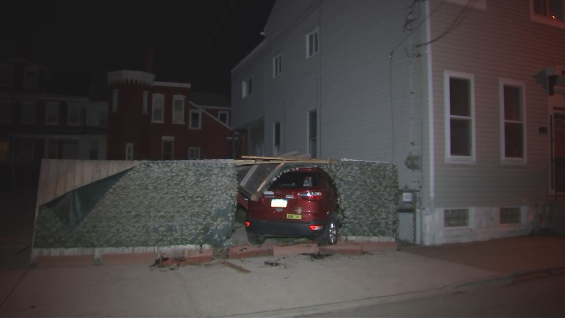 Stolen SUV crashes into fence near house in Pittsburgh; witnesses say ...