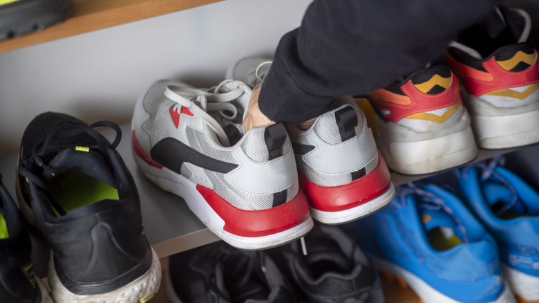 Transform empty wall space into the ultimate shoe storage solution