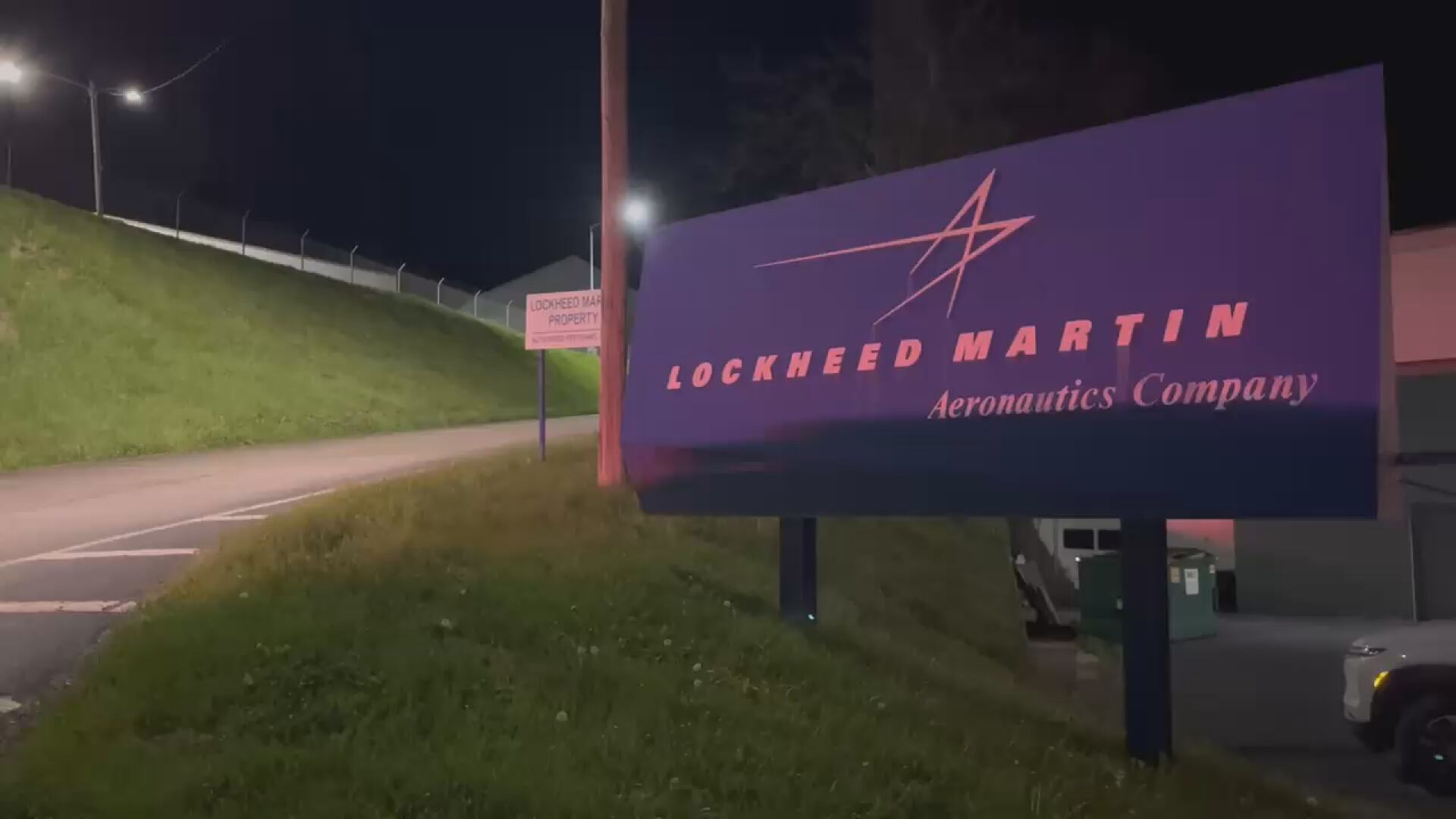 Fire reported at Lockheed Martin facility