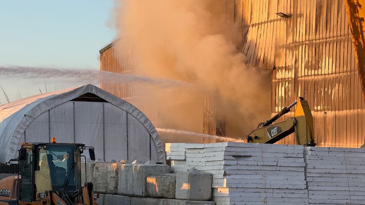 Dozens of firefighters battled 3-alarm blaze at Etobicoke waste ...