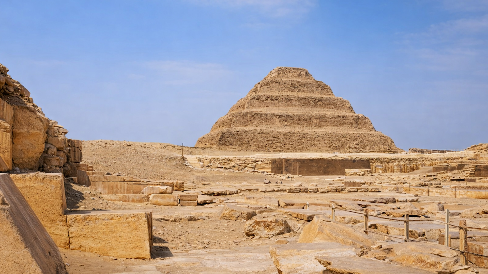 The first pyramid with written texts