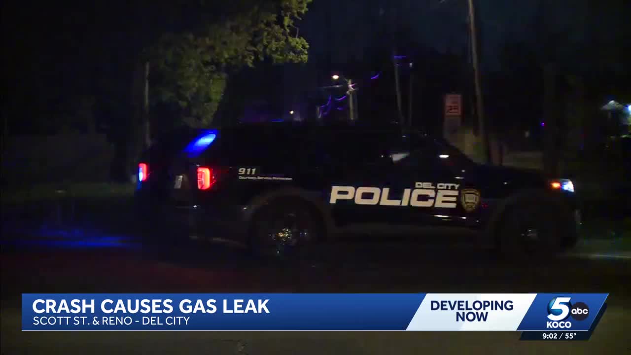 Police: 13-year-old crashes stolen car into gas line, causing leak in ...