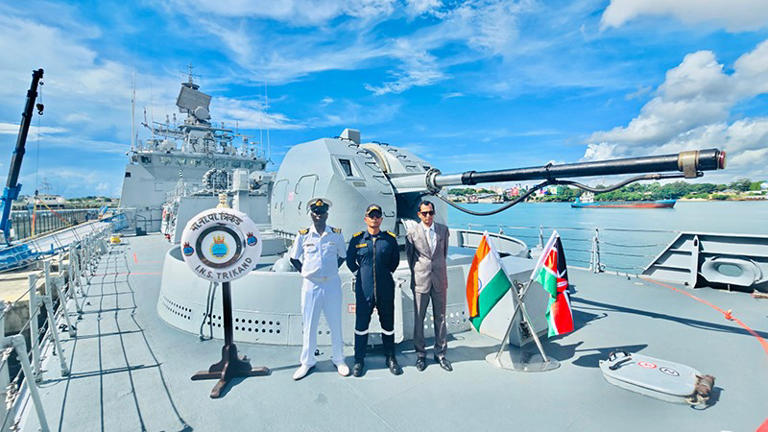 India deepens Africa outreach with INS Trikand's high-profile Kenya visit