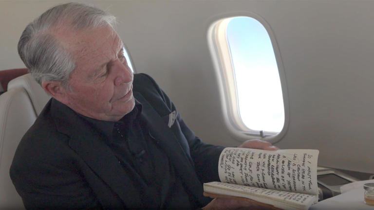 What's it like flying with Gary Player to the Masters? We found out