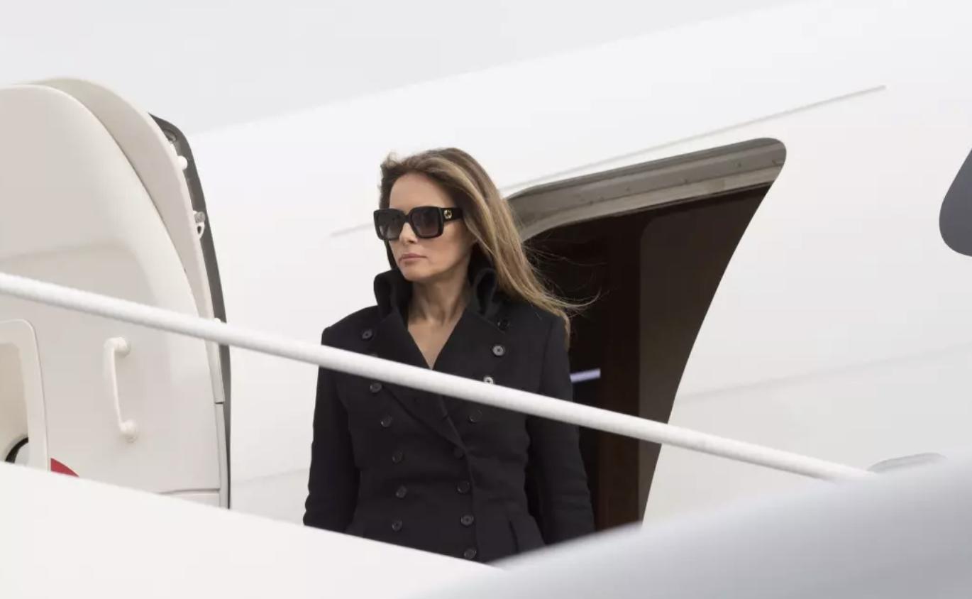 Why is the first lady Melania Trump taking over Kristi Noem's £56M jet?