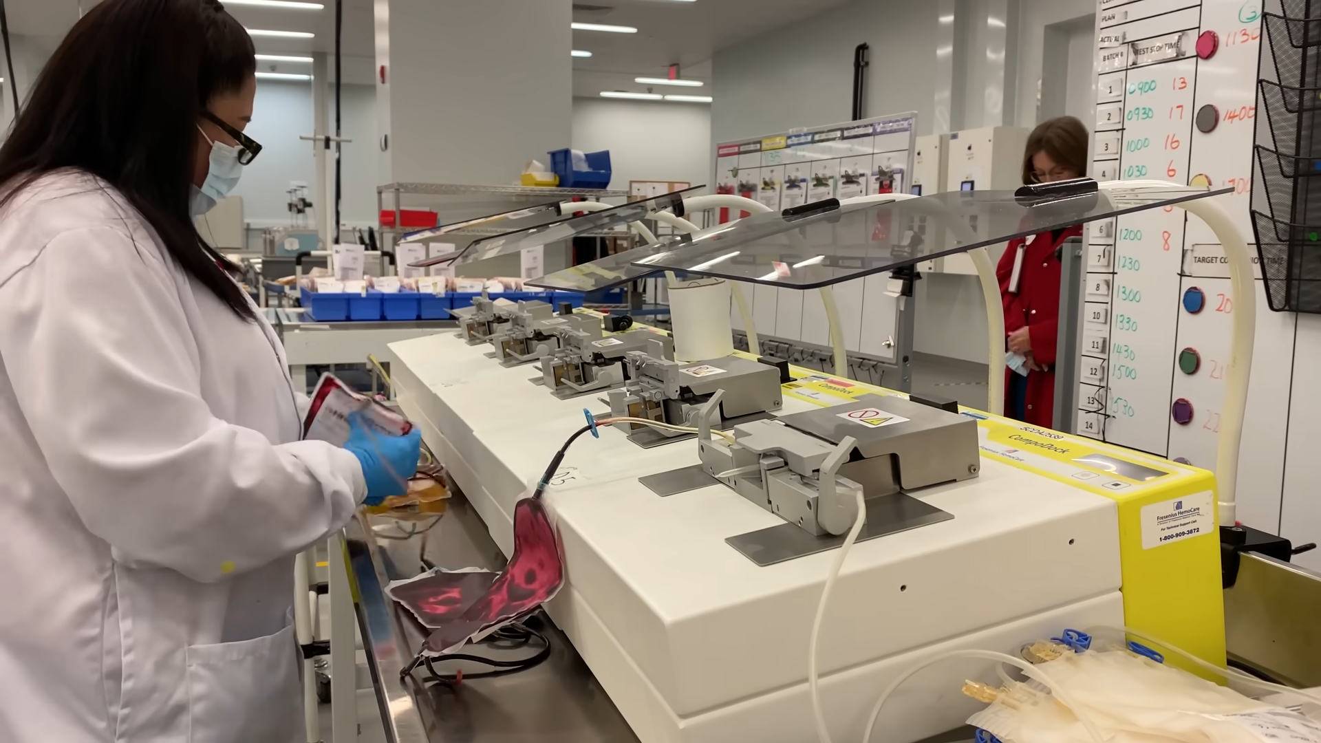 He was bleeding out - the lab had minutes to act