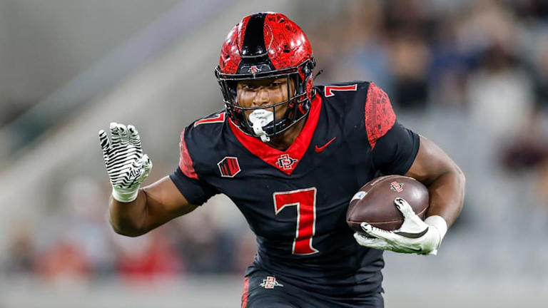 San Diego State running back Lucky Sutton returns after breakout season ...