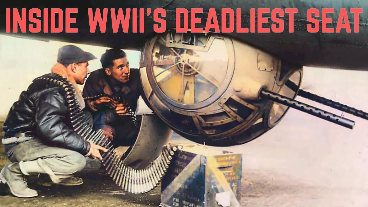 The brutal job of a WW2 airplane gunner - kill or be killed
