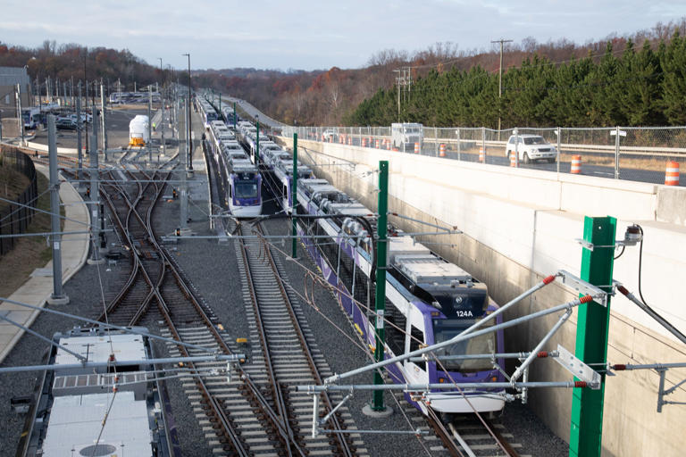 What is light-rail transit? Purple Line is 89% complete in Maryland