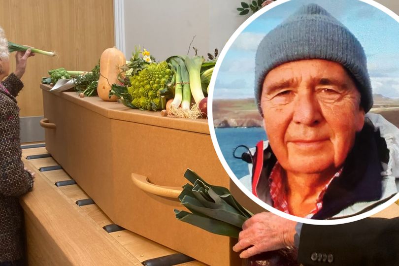 Allotment king and Bristol 'renaissance man' David's fitting veg tribute