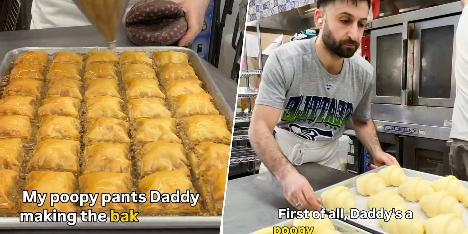 Bakery owner goes viral for kids’ voiceovers: 'Daddy’s a poopy pants'