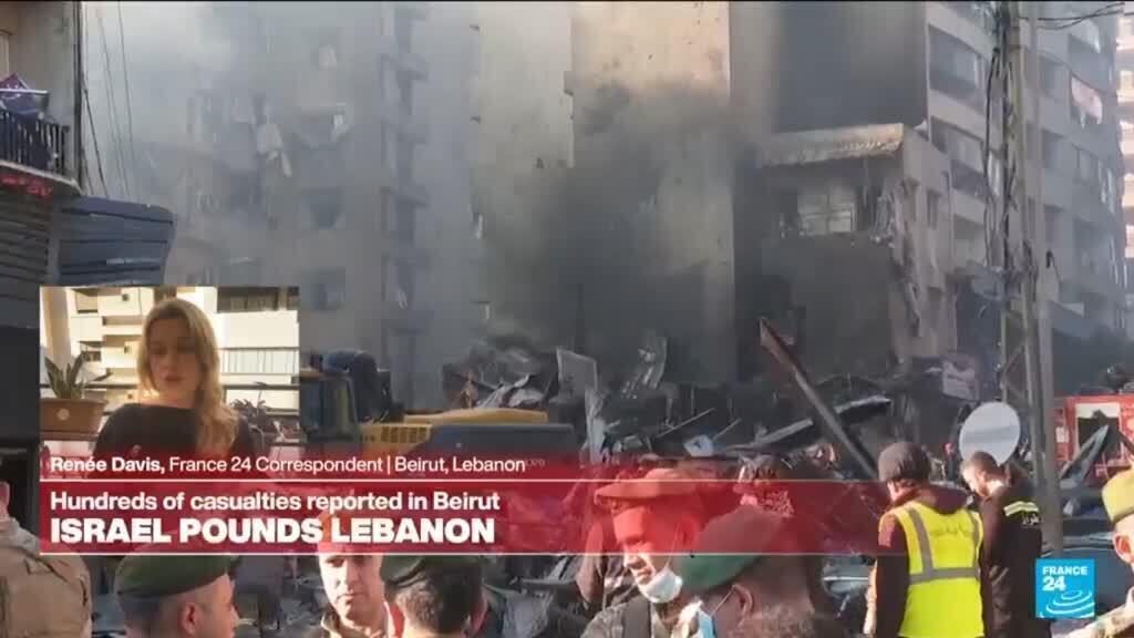 Israel pounds Beirut as Lebanon left out of ceasefire deal