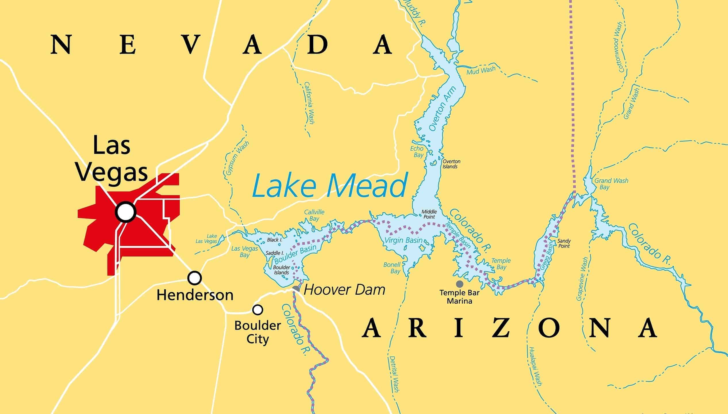 7 surprising things found at the bottom of Lake Mead as water levels drop
