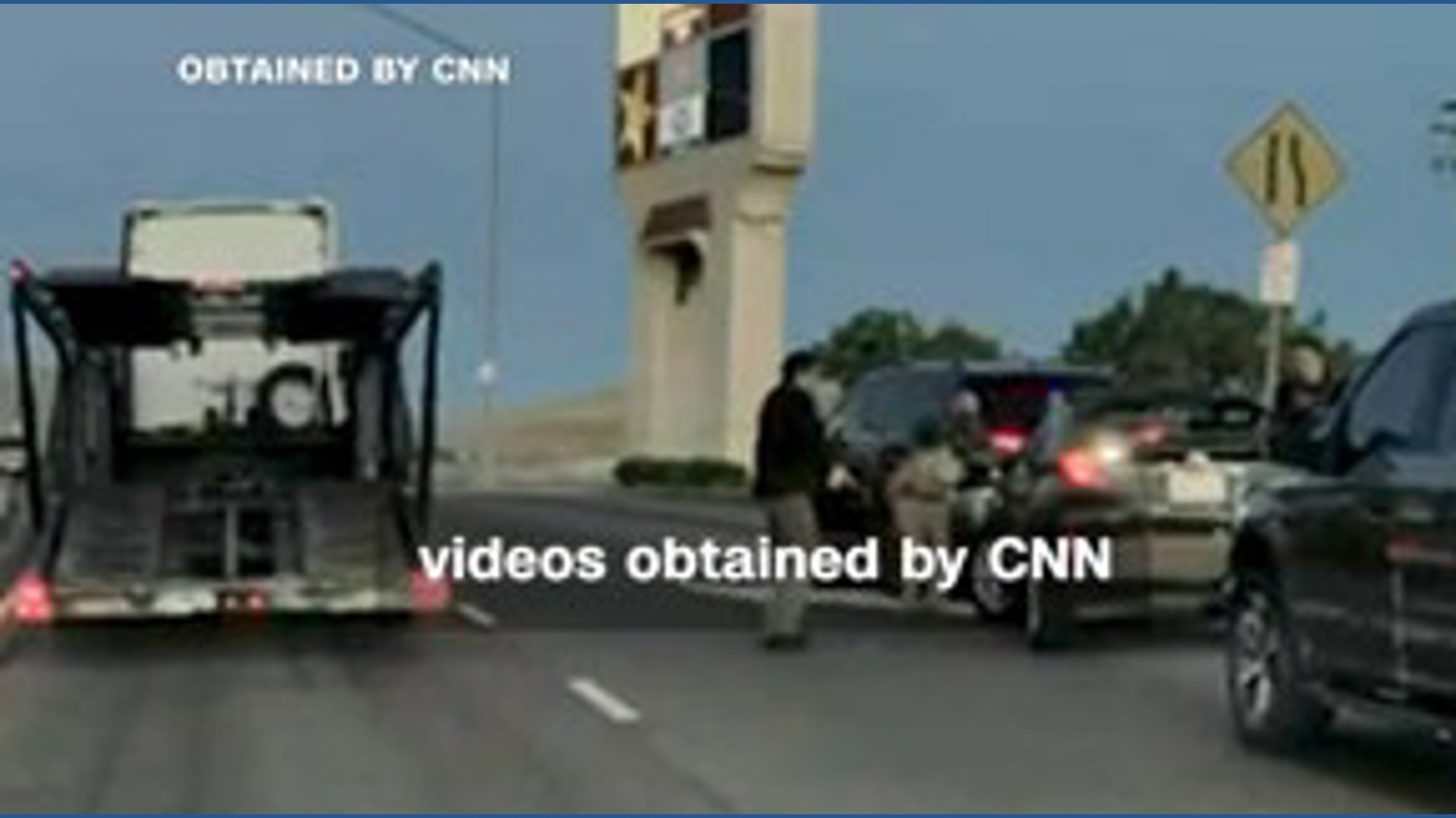 Shooting with ICE officers caught on dash cam video